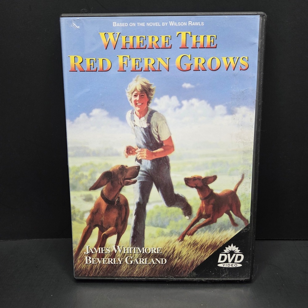 Where The Red Fern Grows DVD 1974 Movie James Whitmore Family Drama Wilson Rawls